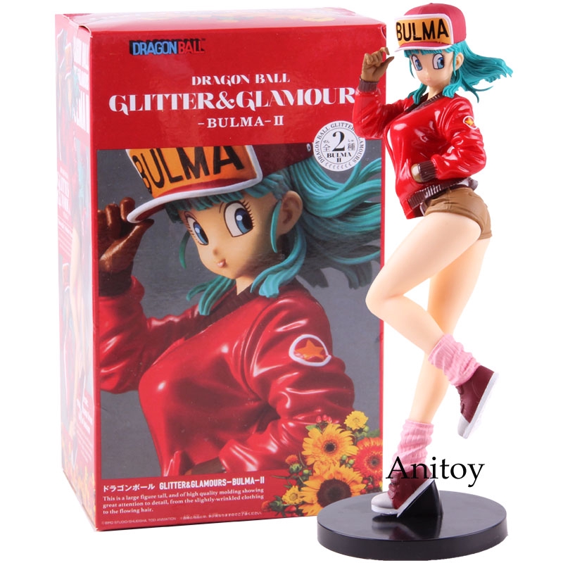 Dragon Ball Z Action Figures Glitter Glamours Bulma Dragon Ball Action Figure Shopee Singapore