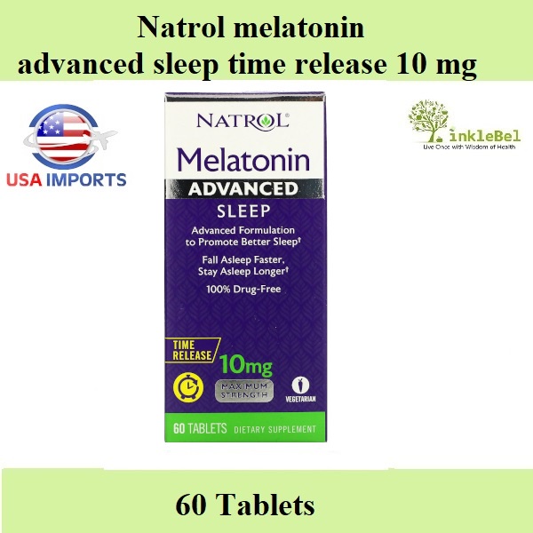 Natrol Melatonin Advanced Sleep Time Release 10 Mg 60 Tablets Exp 2024   2adb3b09f2d7dab380e9b924bf32dea4