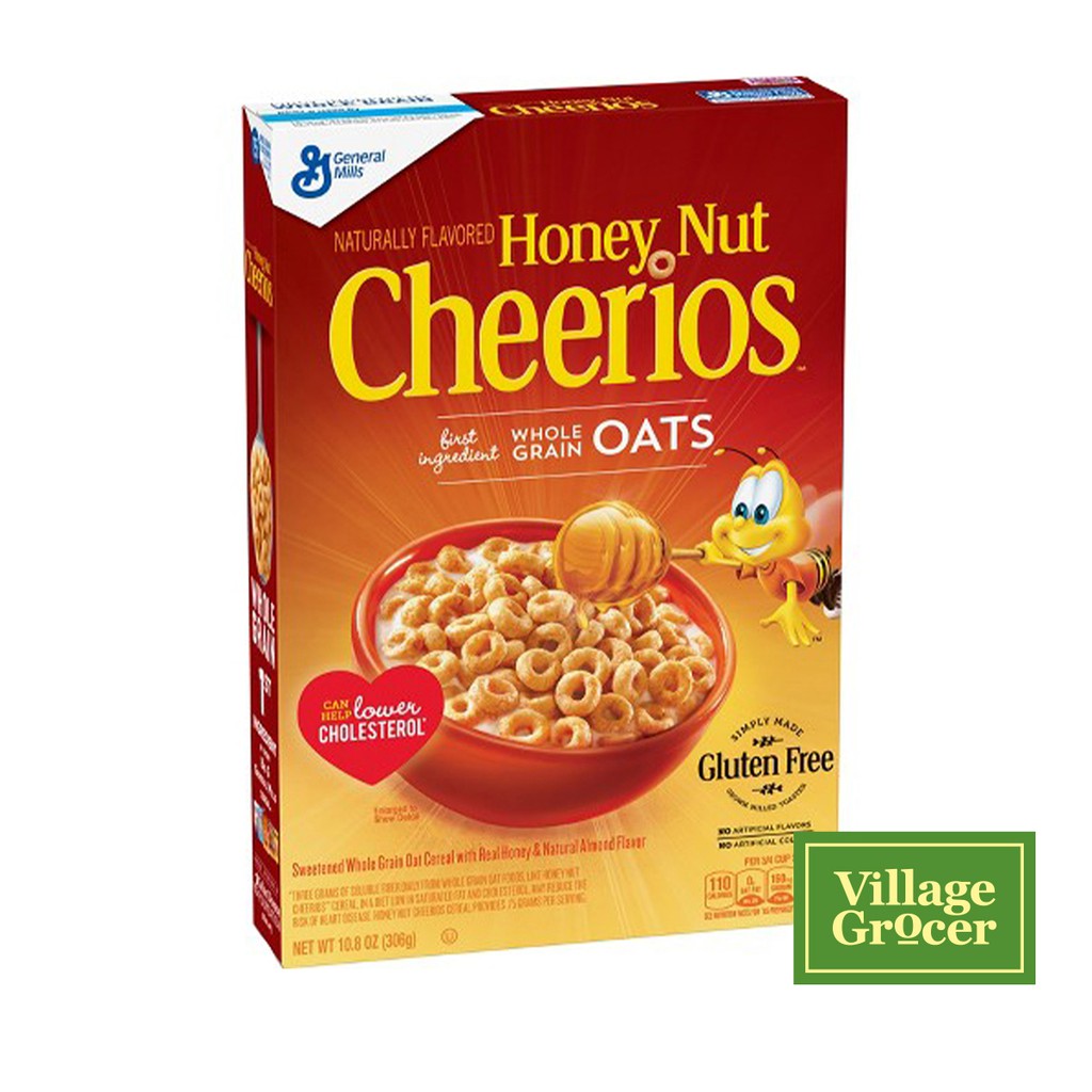 Shop Malaysia General Mills Honey Nut Cheerios Cereal 10 8oz Exp Jan 2022 Shopee Singapore
