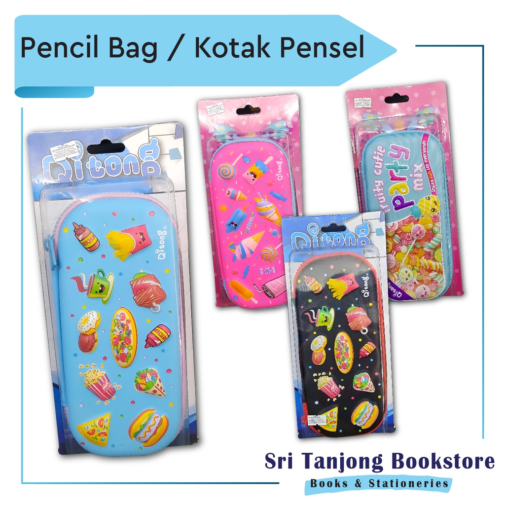 Sri Tanjong 3d Eva Pencil Case Children S Cartoon Pencil Box Stationery Box Pensel Box Perempuan Lelaki Kotak Pens Shopee Singapore