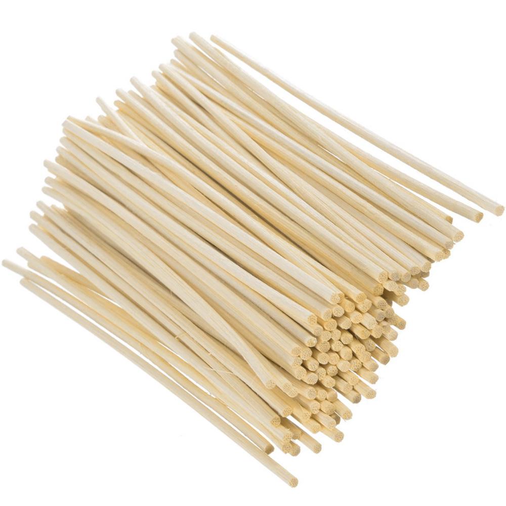 Useful Room 100pcs Reed Fragrance Rattan Perfume Aroma Essential Oils Natural Refill Home Office Oil Diffuser Sticks #3