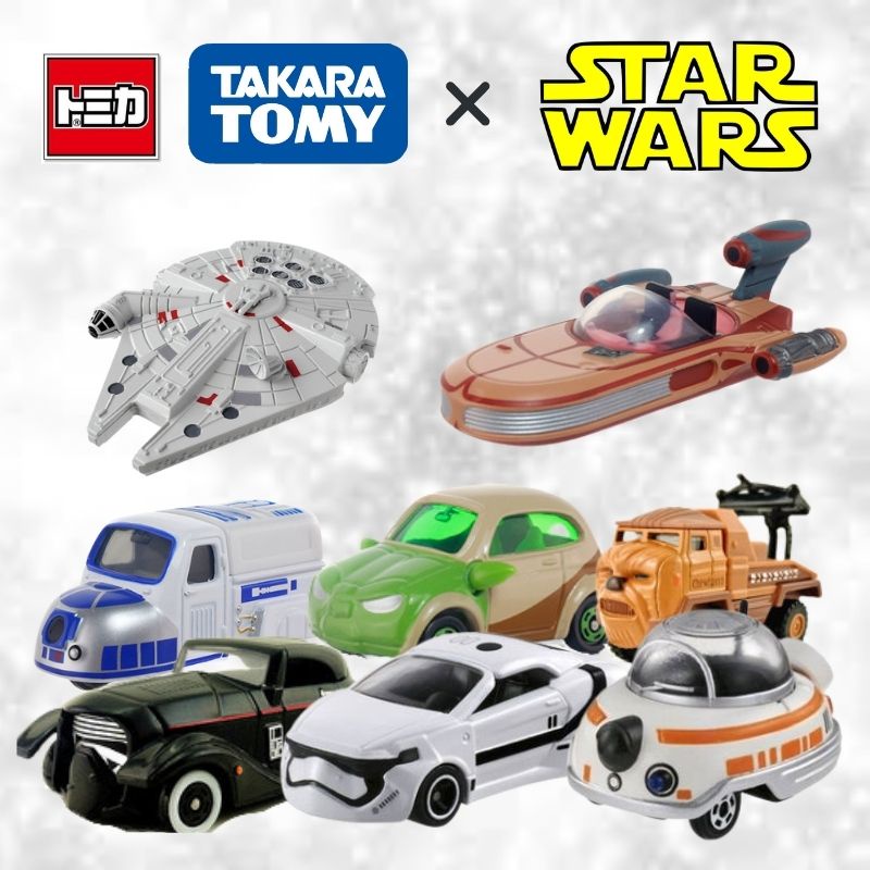 star wars　4台セット TOMICA