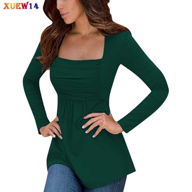ruched tunic tops