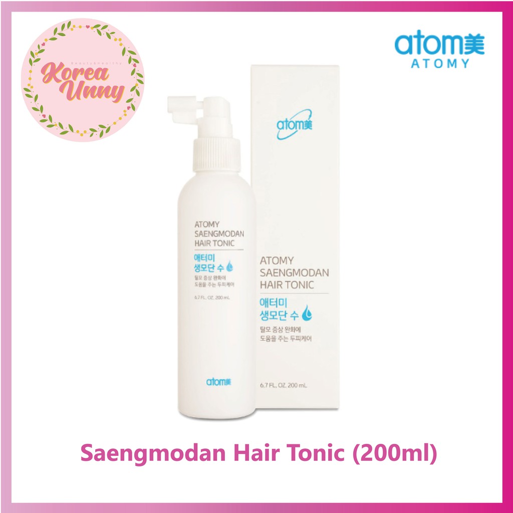  Atomy Saengmodan Hair Tonic 200ml Shopee Singapore