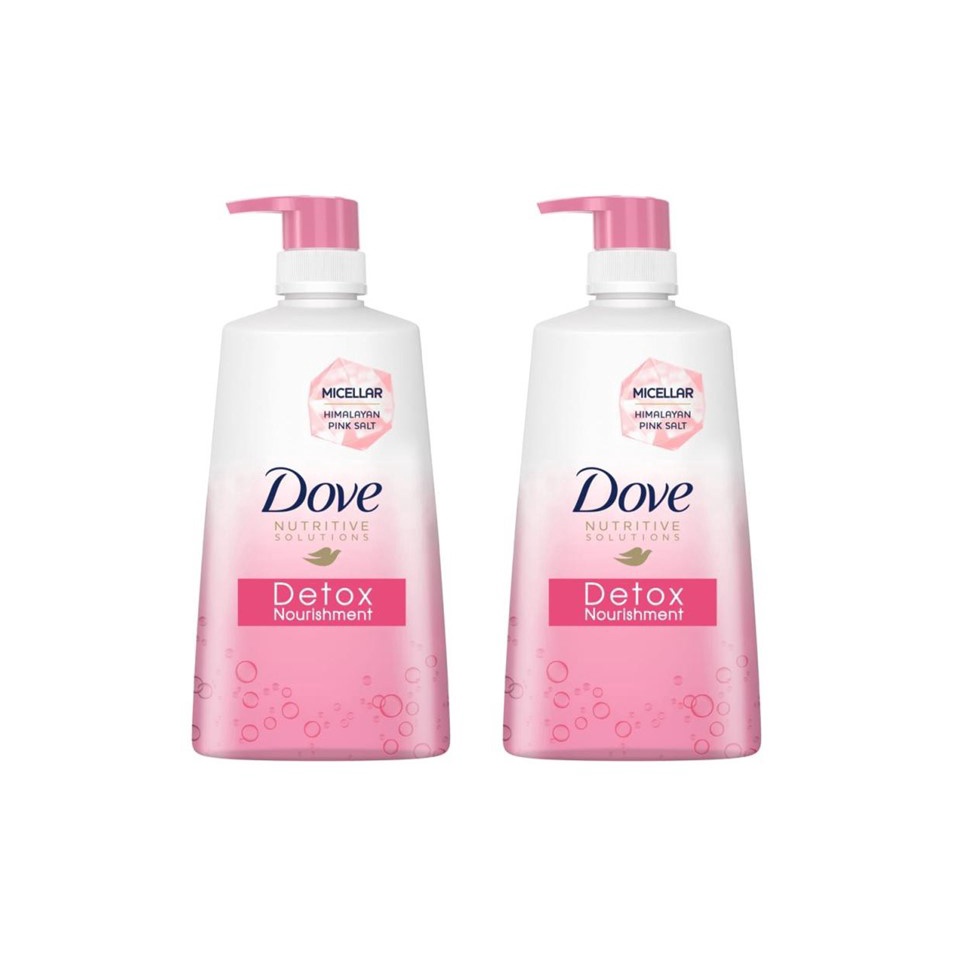 Bundle Of 2 Dove Detox Nourishment Shampoo 680ml Shopee Singapore 9212