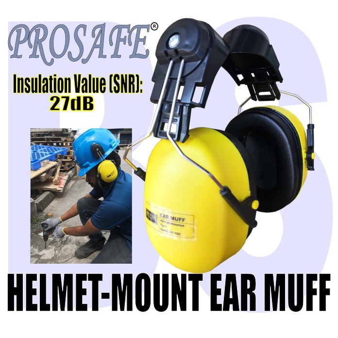 BANSOON PROSAFE HelmetMount Ear Muff. MSA VGard Hard Hat Cap HelmetMount Ear Muff. Shopee