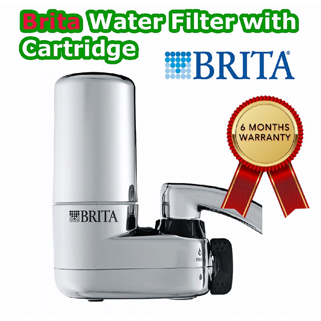 Brita Faucet Mount Tap Water Filtration System In Chrome,, 55 OFF