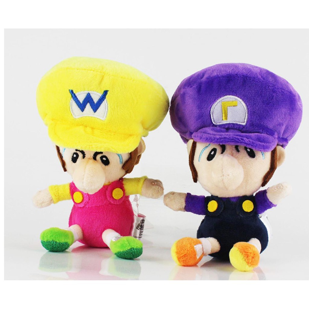 wario waluigi plush