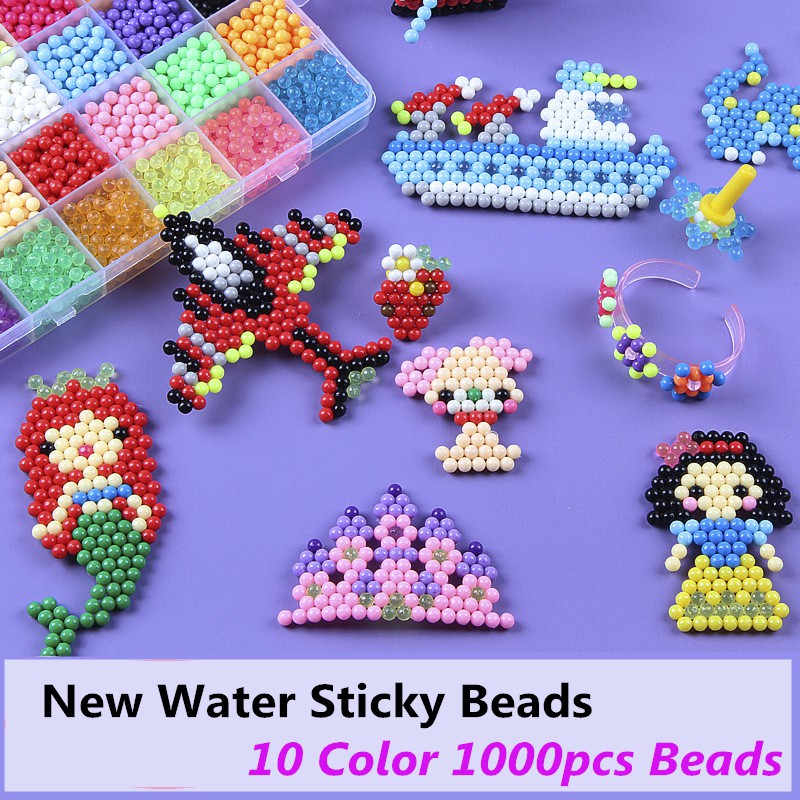 sticky beads toy