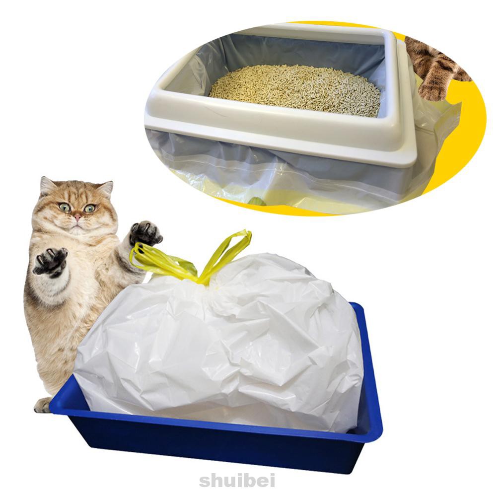 Drawstring Rope Eco Friendly Hygienic Ldpe Cat Litter Bag Shopee Singapore
