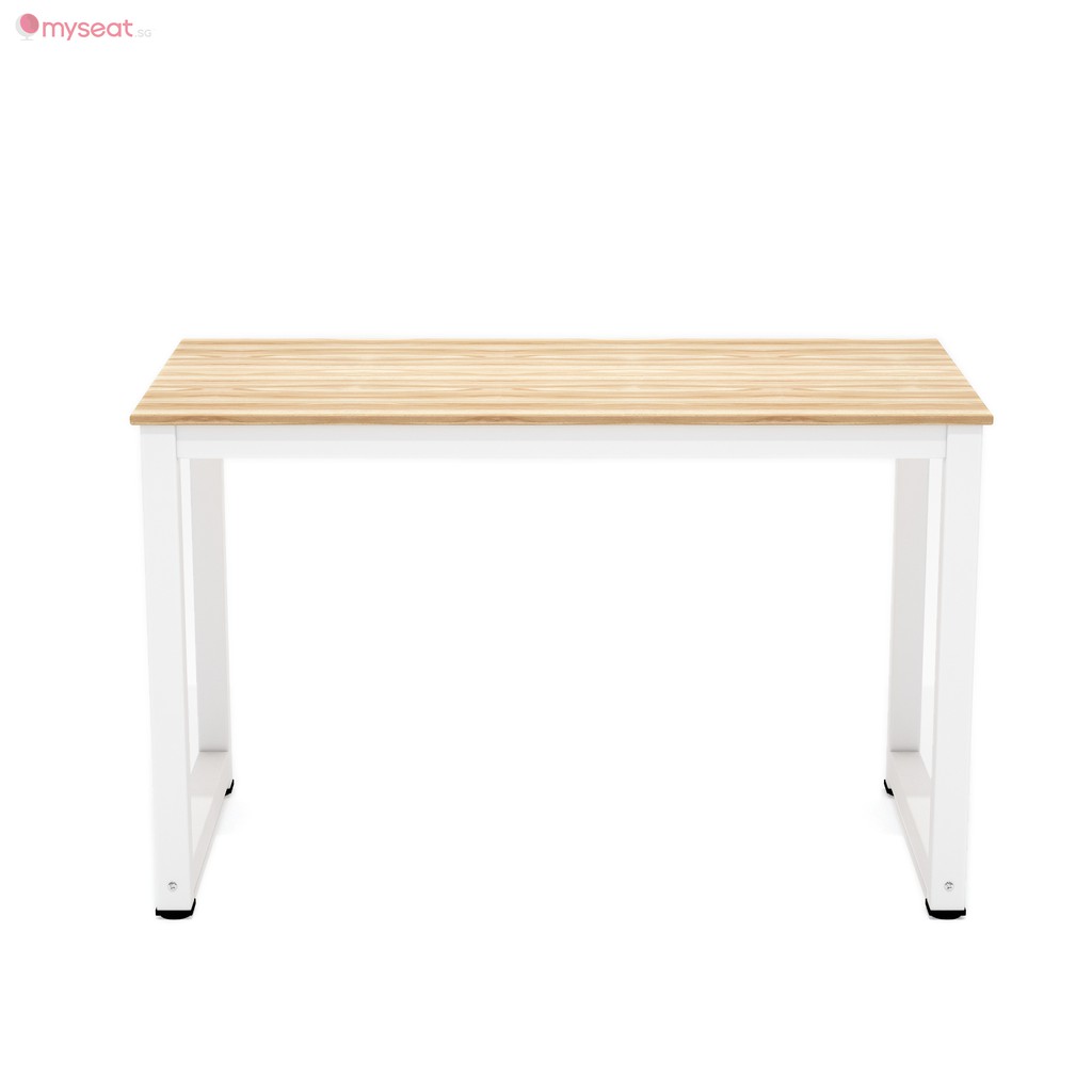 Myseat Sg Logan Solid Wood Study Table Shopee Singapore