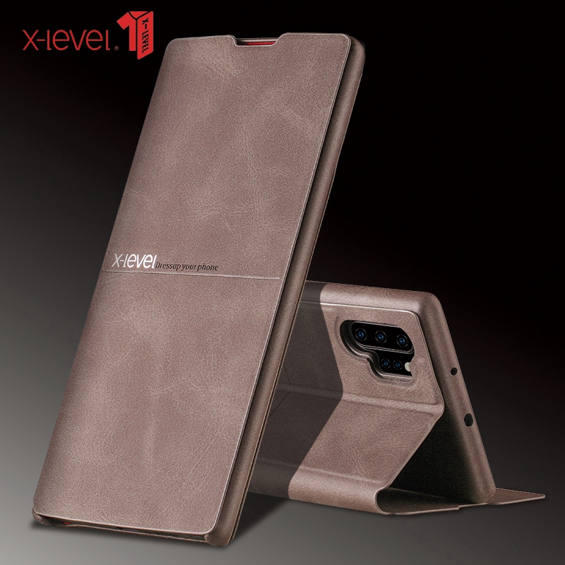 Samsung Galaxy Note 10 / Note 10 Plus Case Retro Leather Wallet Case