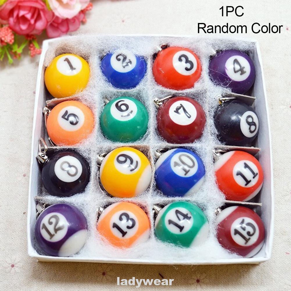 Random Color Billiards Pendant Souvenir Gift Decorative Cute