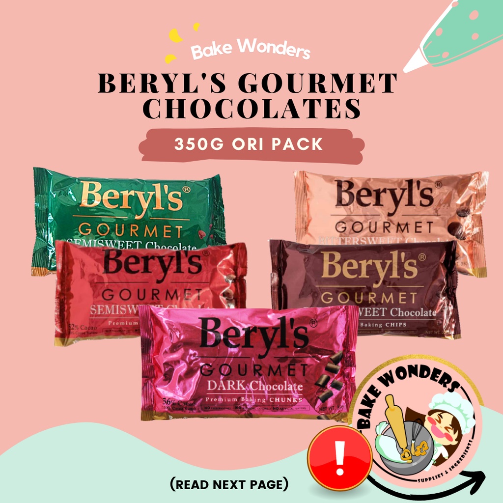 Beryls Gourmet Semisweet Chocolate Coins/ Beryls Chocolate Chips 52% ...