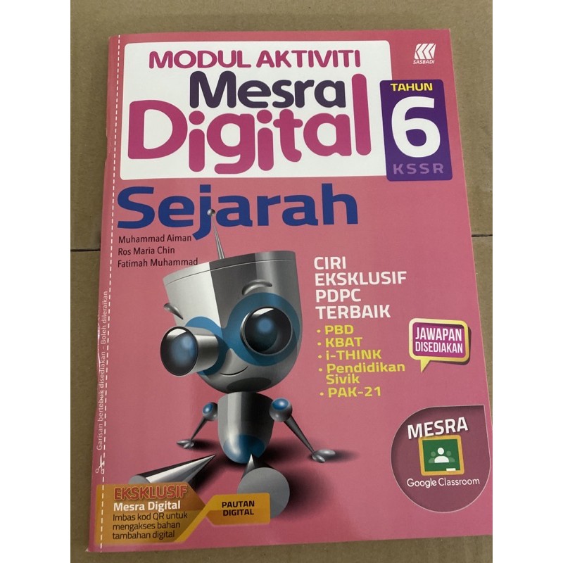 Sasbadi 2021 Mesra Activitivation Digital Hisra Module 6 Shopee Singapore