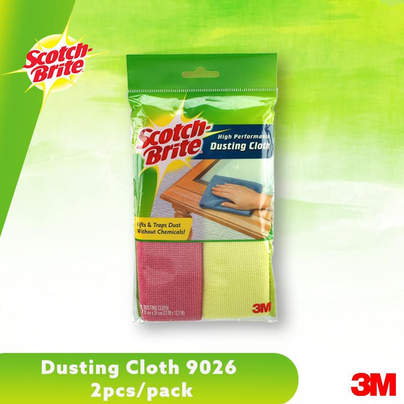 3M Scotch Brite Dusting Cloth [9026] 2pcs/Pack Shopee Singapore