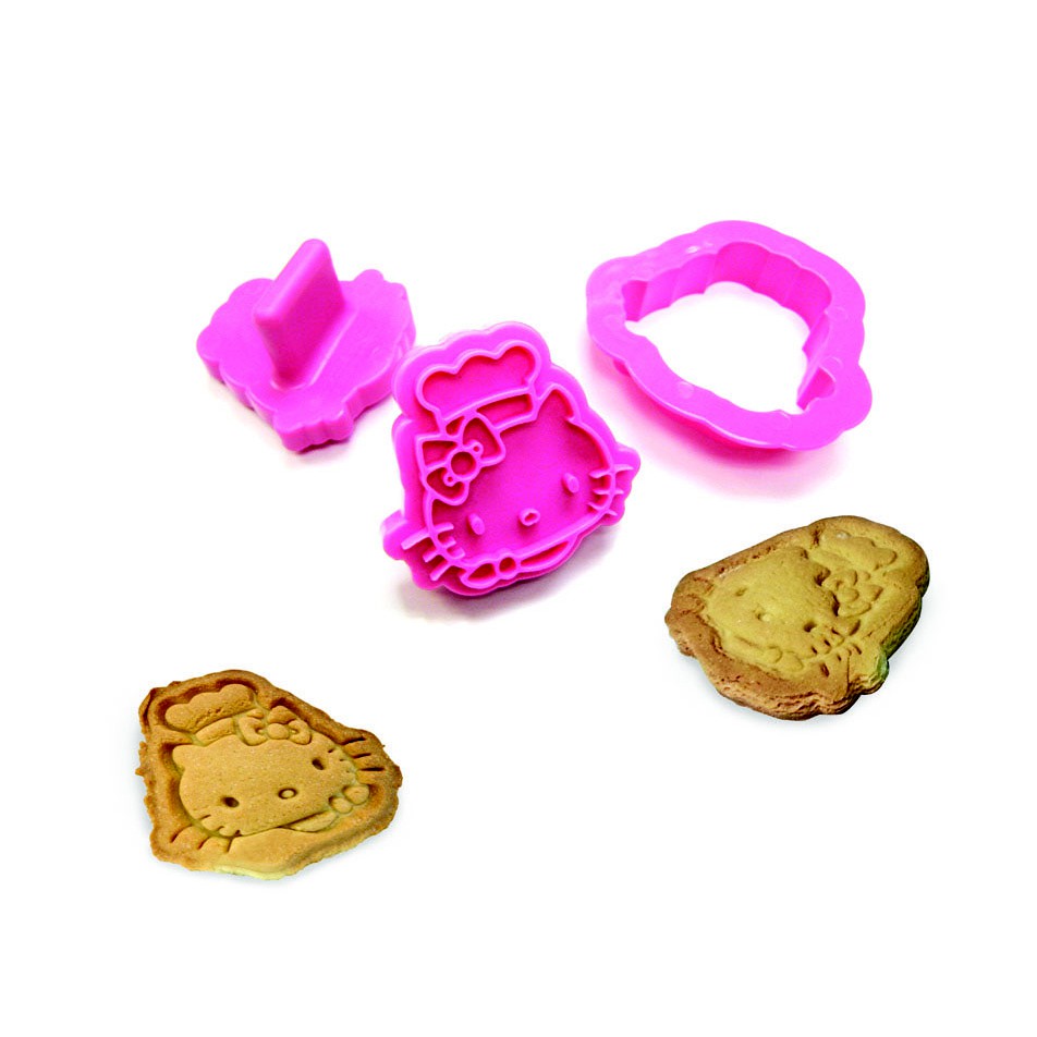 Hello Kitty Cookie Cutter and Stamp Set Shopee Singapore