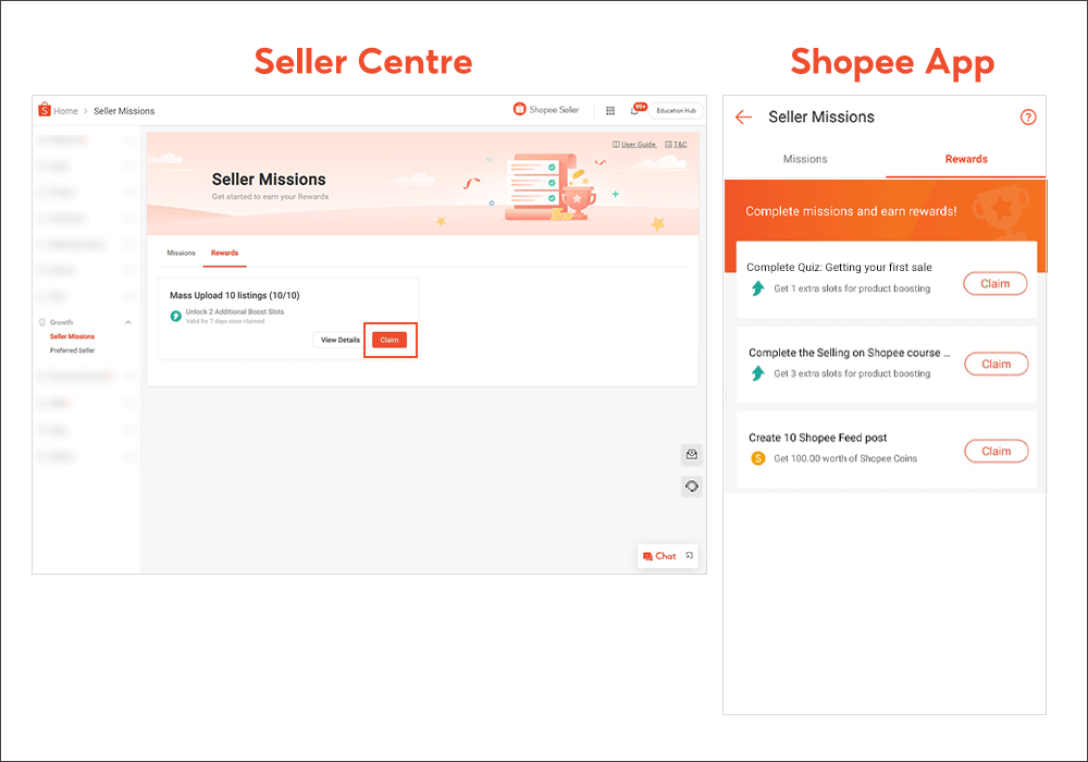 Seller Missions | SG Seller Education [Shopee]