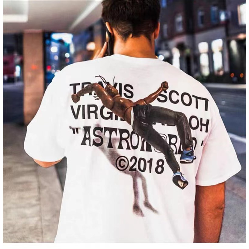 TRAVIS SCOTT × VIRGIL ABLOH XL OFF WHITEトップス