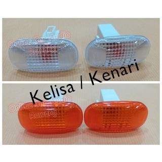 Perodua Kelisa / Kenari Fender Lamp - Orang / White - 1set 