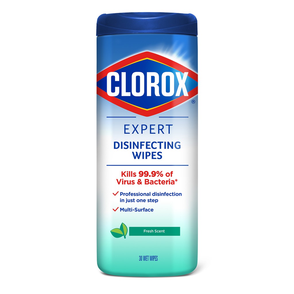 Clorox Expert Disinfecting Wipes Cannister Fresh Scent 30S Shopee   2b4ac81f92fd6231209c9f56516b7b08