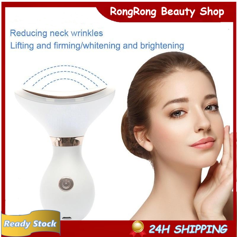 Neck Massager De-wrinkle Device Dolphin Beauty 3 Colors LED Photon ...