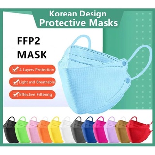 Image of 【Ready Stock】Mask KF94 korea AirWasher Style Black KF94 Mask, 3D structure, Disposable, Individual packing, Korea 4 ply Mask【Rauun】【Rauun】
