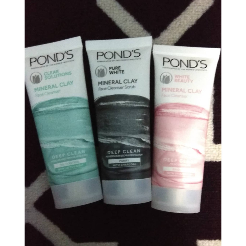 ponds mineral clay charcoal