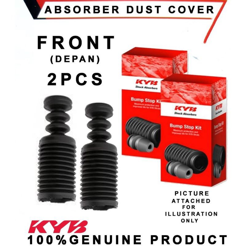 Perodua Alza Axia Myvi Viva Original Kyb Front Absorber Bump Stop Dust Cover Boots 1 Set 2 Pcs Kayaba Shopee Singapore