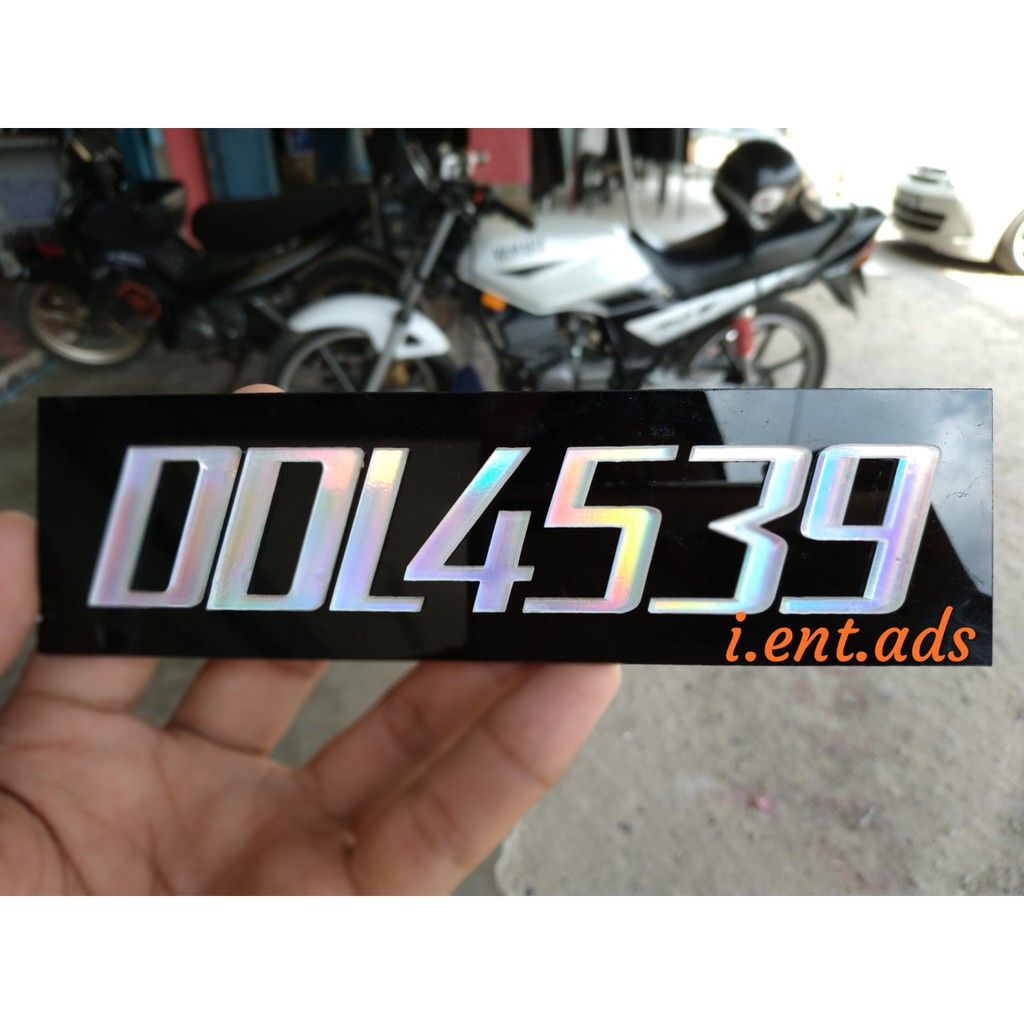 Shop Malaysia Cheap Crystal Fancy Plate Number Shopee Singapore