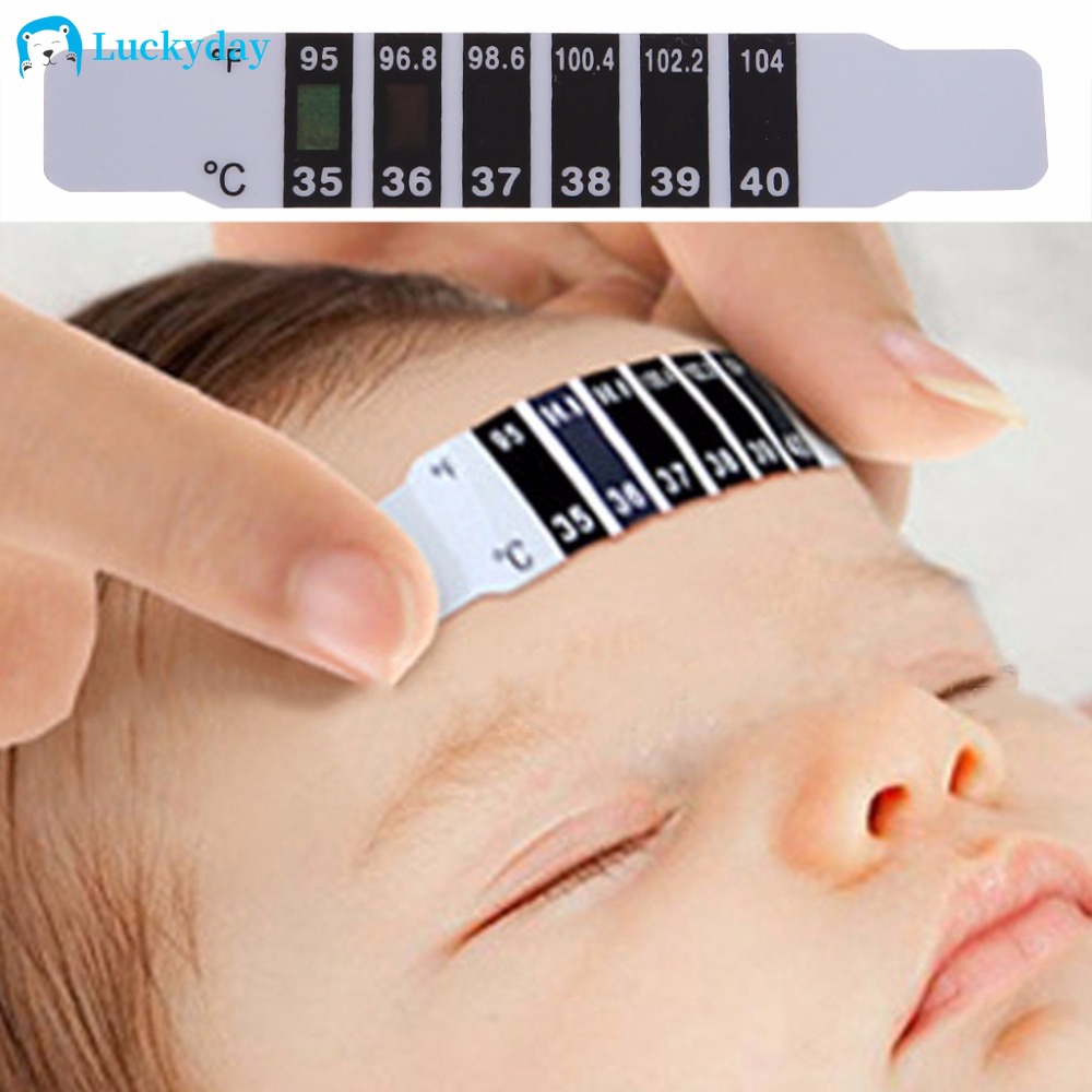 Forehead Baby Test Thermometer Fever Temperature Reusable Kids Care