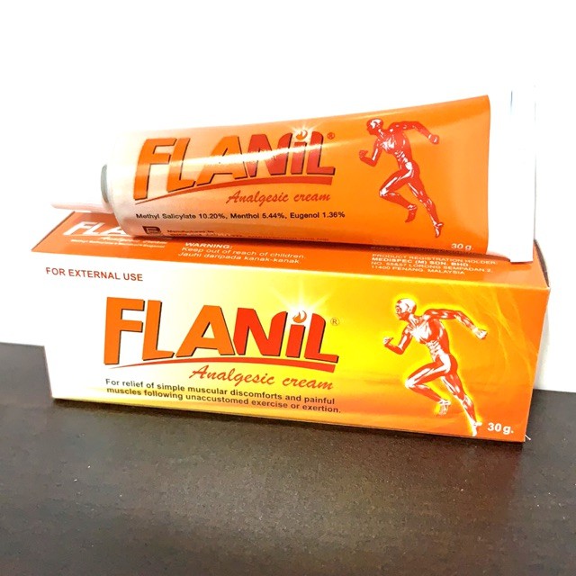 FLANIL ANALGESIC CREAM 30G [READY STOCK] | Shopee Singapore