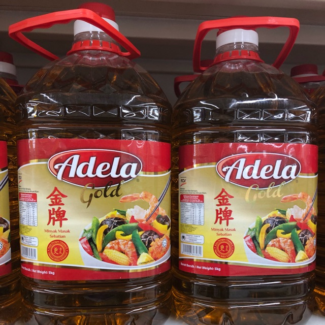 Minyak Masak Adela Gold Cooking Oil Saji 5kg Singapore