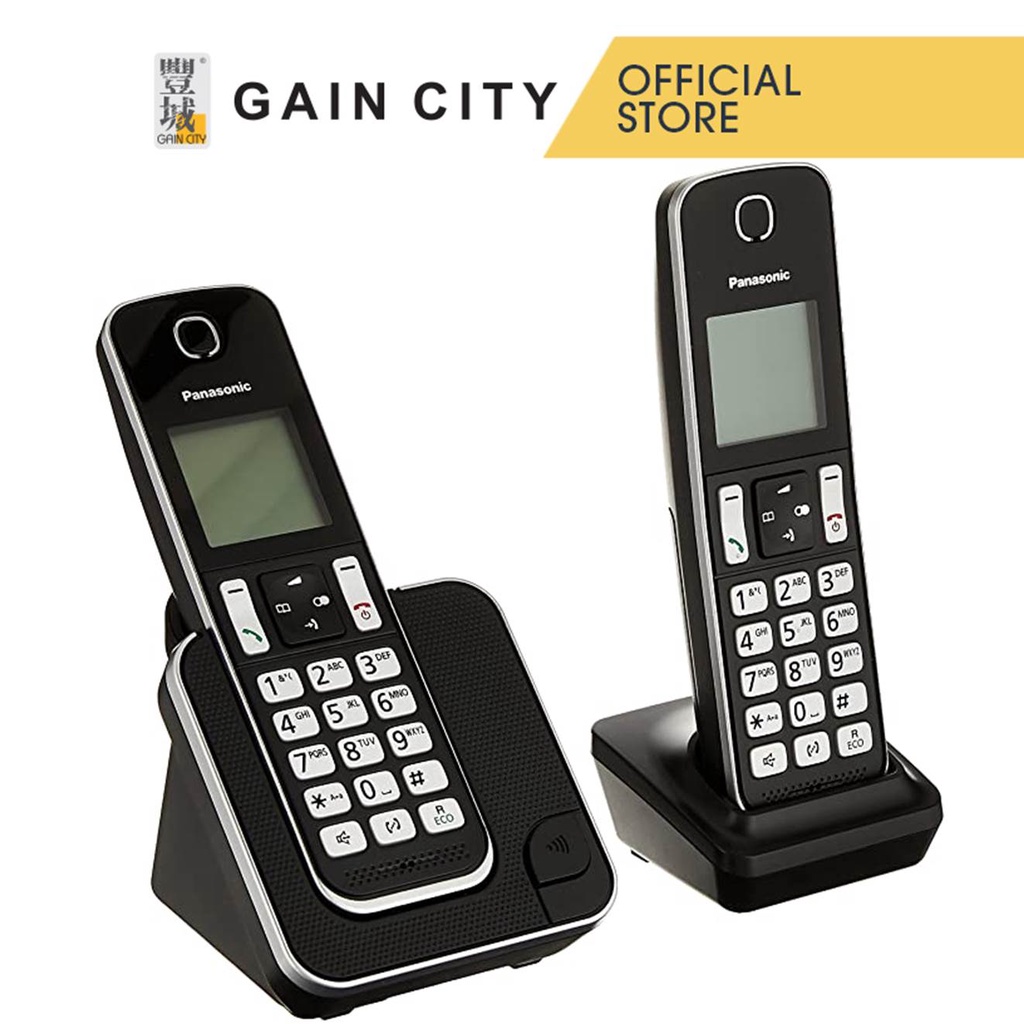 Panasonic Twin Dect Phone Kxtgd312cxb Shopee Singapore