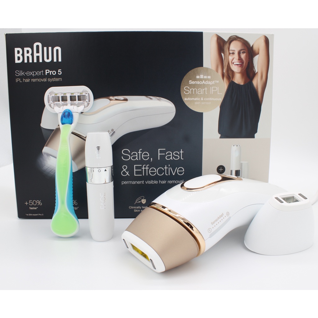 Braun IPL Silk-expert Pro 5 PL5129 with free Mini Facial Hair Remover  FS1000 worth $42 | Shopee Singapore
