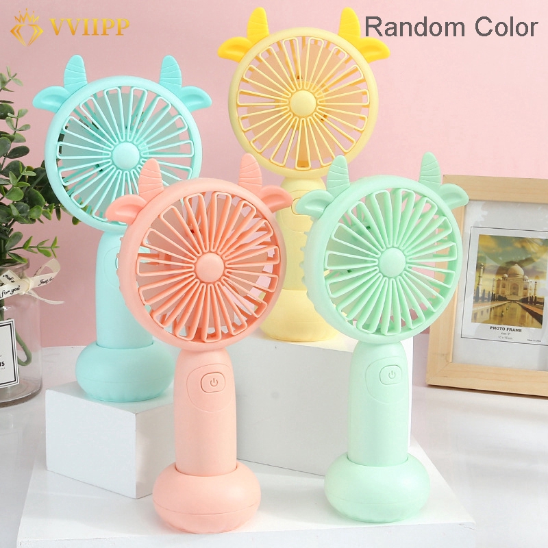 portable mini fan with light