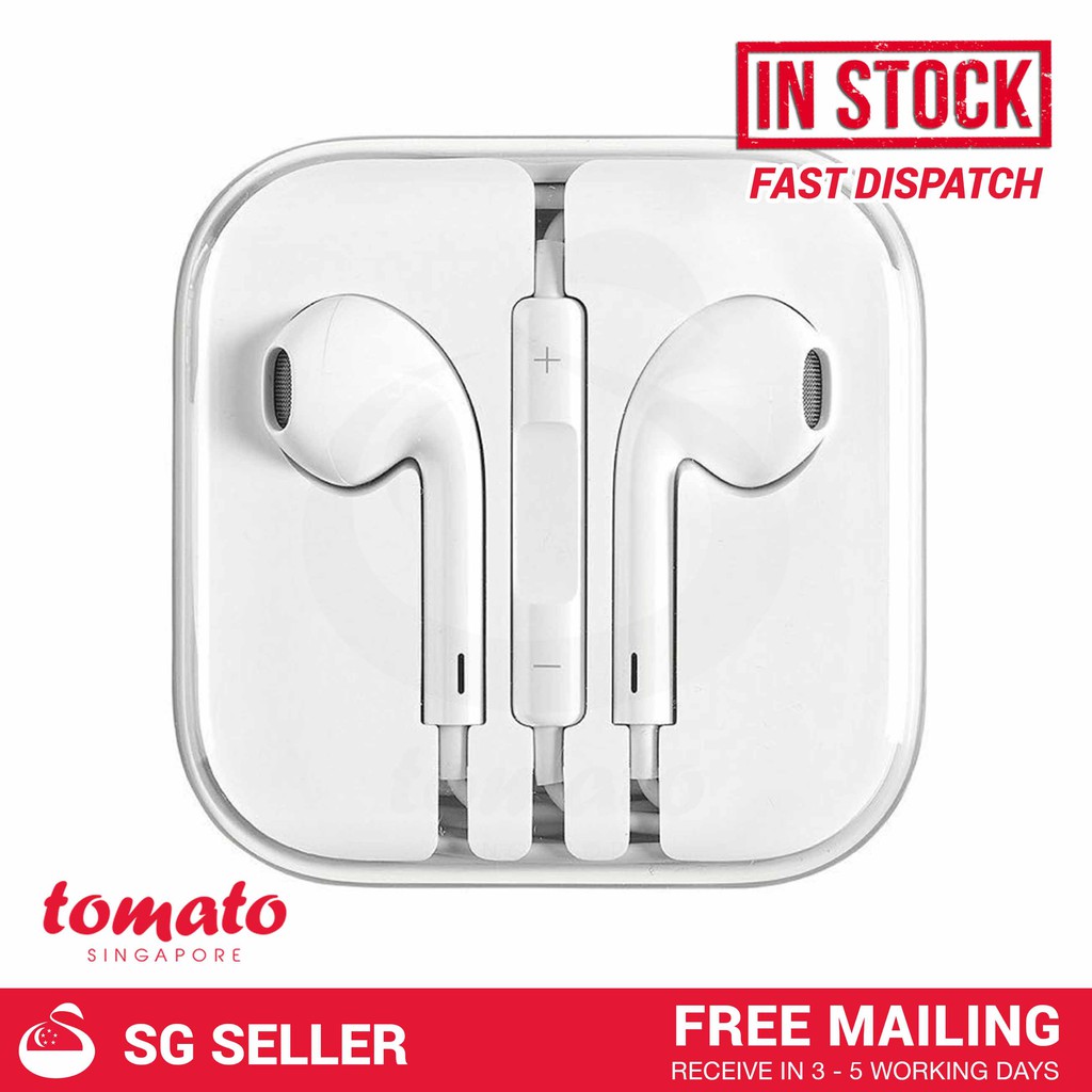 [SG Seller] Earpiece/Earphone compatible with iPhone iPad iOS 3.5mm