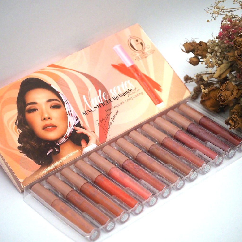 CHEAPEST! Madame Gie Magnifique Lip Liquide Matte Nude Series MakeUp