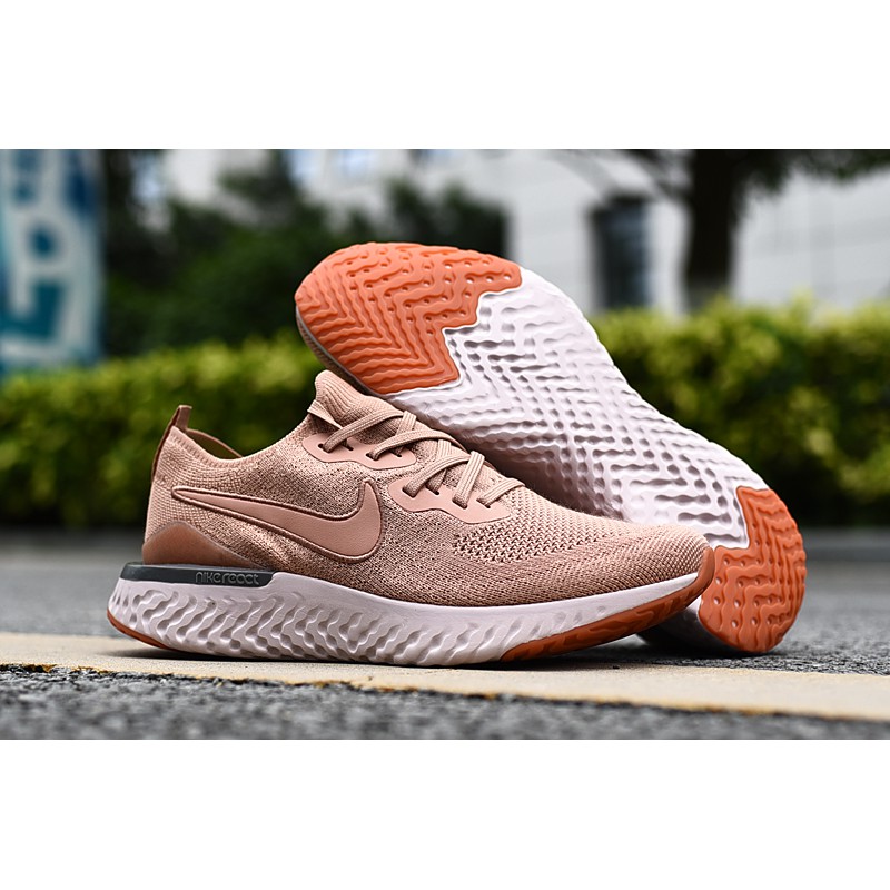 nike running epic react 2 flyknit trainers