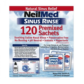 Image of [Bundle Deal] Neilmed Sinus Rinse Adult Premixed Sachets 120s