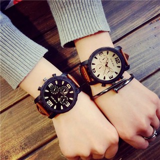 ON HAND&Fashion Casual Big Dial Couple Watches 186P for 1pcs #0