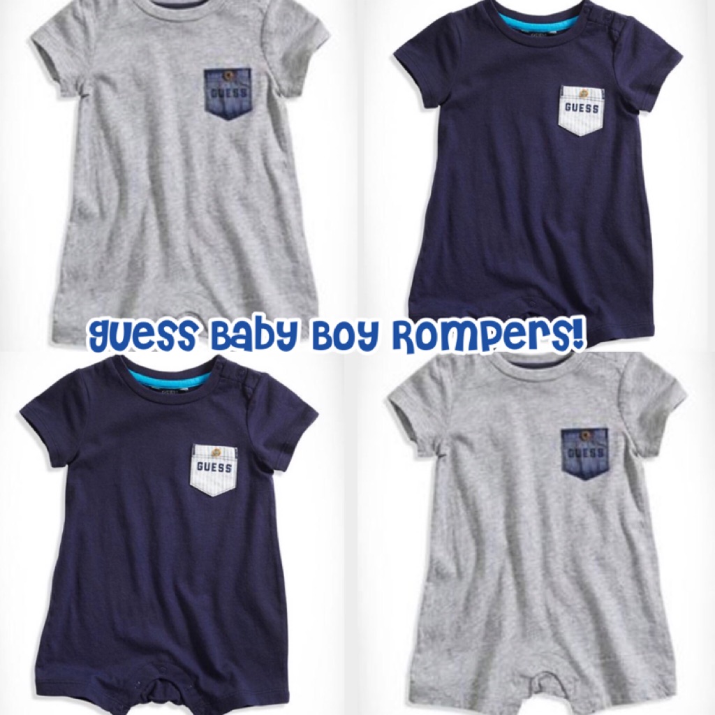 guess baby rompers
