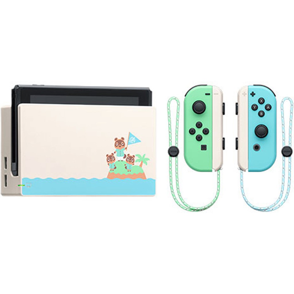 Nintendo Switch Gen 2 Console Animal Crossing New Horizons Limited Edition 1 Year Warranty Maxsoft Singapore