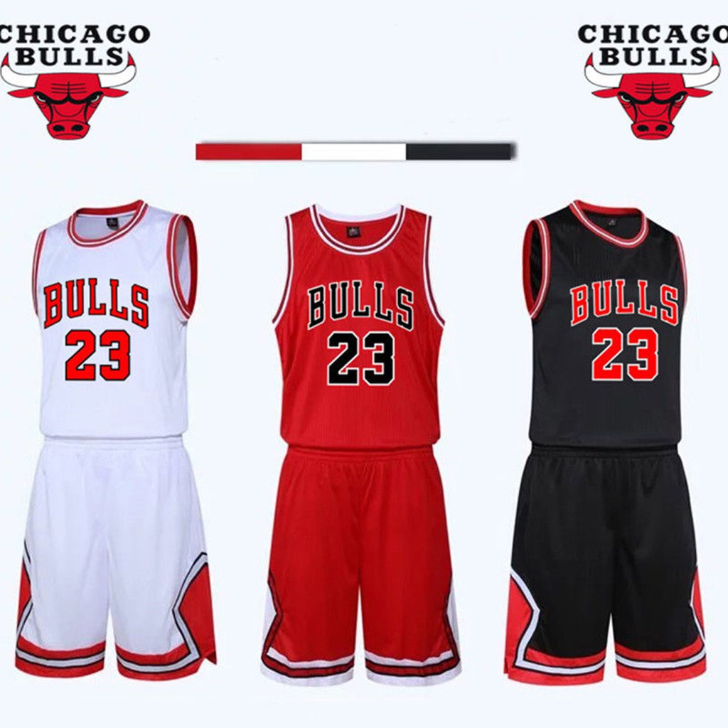 white and red chicago bulls jersey