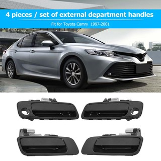 Interior Door Handles Front Black Outside Gray Inside Door