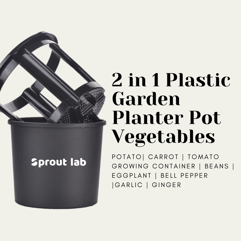 Sprout lab 2 in 1 Vegetable Planter Pot Shopee Singapore