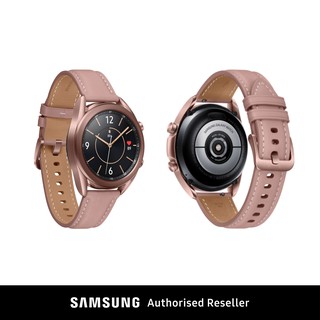 Samsung Galaxy Watch 3 Lte 41mm Mystic Bronze Silver Shopee Singapore