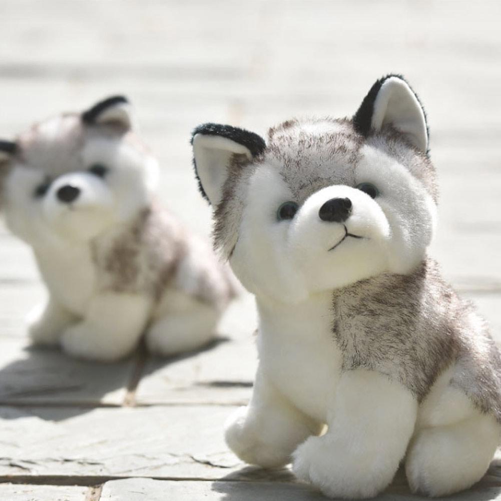 7" Plush Doll Soft Toy Stuffed Animal Cute Husky Dog Baby Kids Toys Gift Pet New 