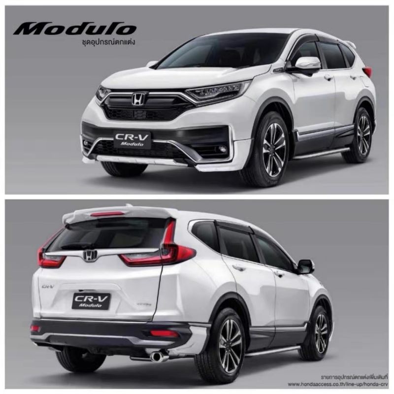 Shop Malaysia Honda Cr V 2020 2021 Modulo Bodykit Body Kit Pp With Paint Crv Skirting Front Rear Skirt Lip Garnish Bumper Guard Shopee Singapore