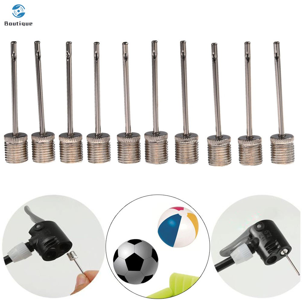 Bluelans/® 20 Sport Football Basketball Soccer Ball Inflating Pump Needle Adaptor